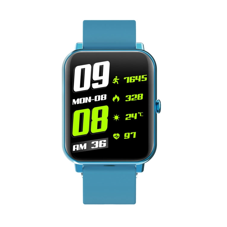 F15 Pro 1.69 inch TFT Screen IP67 Waterproof Smart Watch, Support Body Temperature Monitoring / Sleep Monitoring / Heart Rate Monitoring / Incoming Call Reminder(Blue) - Smart Wear by buy2fix | Online Shopping UK | buy2fix