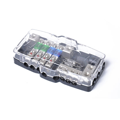 A0529 Multi-functional LED Car Audio Stereo Mini ANL Fuse Box with Wrench - In Car by buy2fix | Online Shopping UK | buy2fix