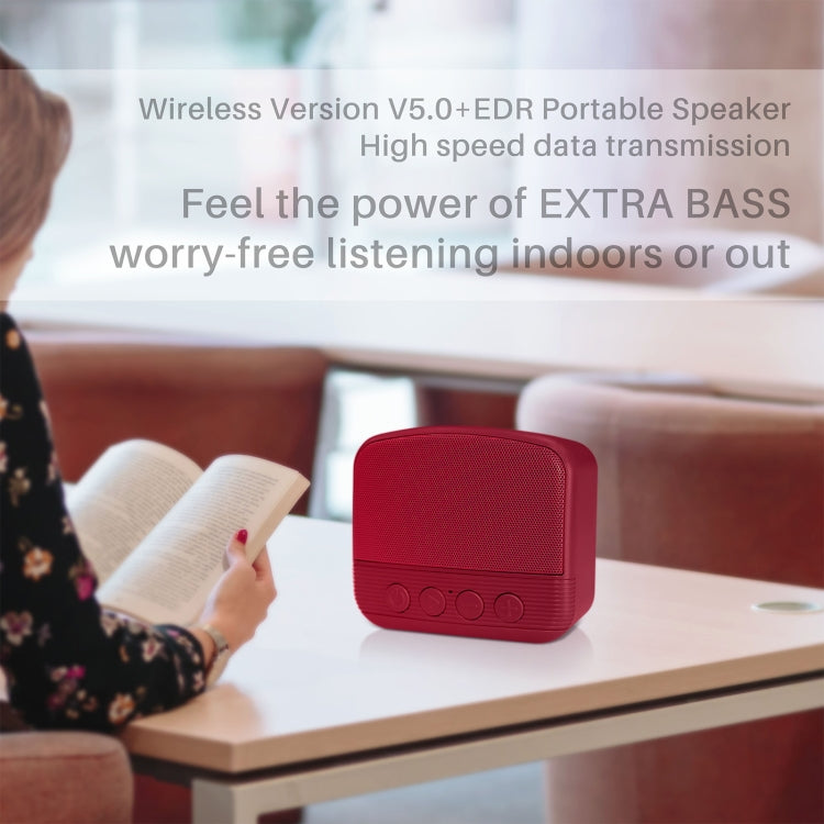 New Rixing NR-101 Mini TWS Bluetooth Speaker(Black) - Mini Speaker by New Rixing | Online Shopping UK | buy2fix