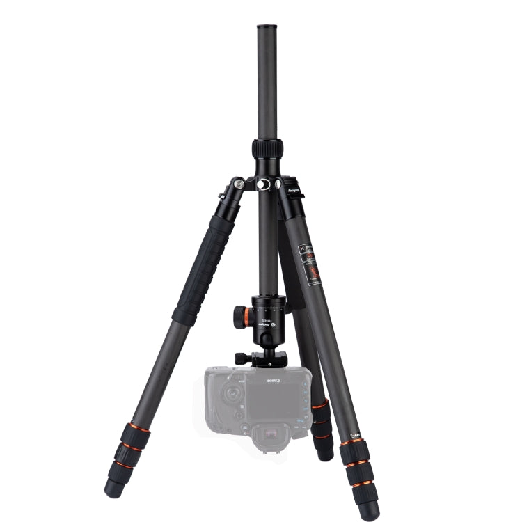 Fotopro X-go Max E Portable Collapsible Carbon Fiber Camera Tripod with Dual Action Ball Head - Tripods by Fotopro | Online Shopping UK | buy2fix