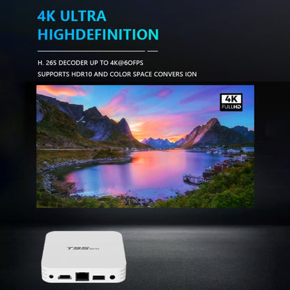 T95MINI 4K HD Network TV Set Top Box, Android 10.0, Allwinner H313 Quad Core 64-bit Cortex-A53, 1GB + 8GB, Support 2.4G WiFi, HDMI, AV, LAN, USB 2.0, AU Plug - Consumer Electronics by buy2fix | Online Shopping UK | buy2fix