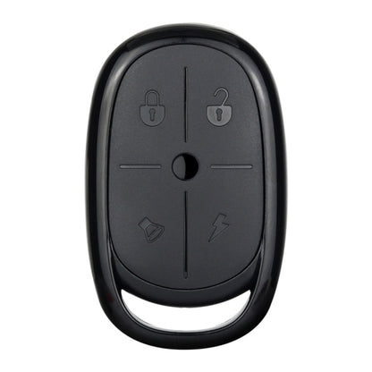 AK-K2000812 4-button Copy Style Electric Barrier Garage Door Battery Car Key Remote Controller, Frequency:433MHZ(Black) - Consumer Electronics by buy2fix | Online Shopping UK | buy2fix