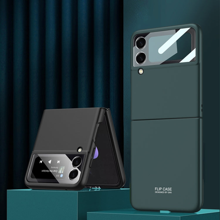 For Samsung Galaxy Z Flip3 5G GKK Integrated Ultra-thin Full Coverage Phone Flip Case(Purple) - Samsung Accessories by GKK | Online Shopping UK | buy2fix