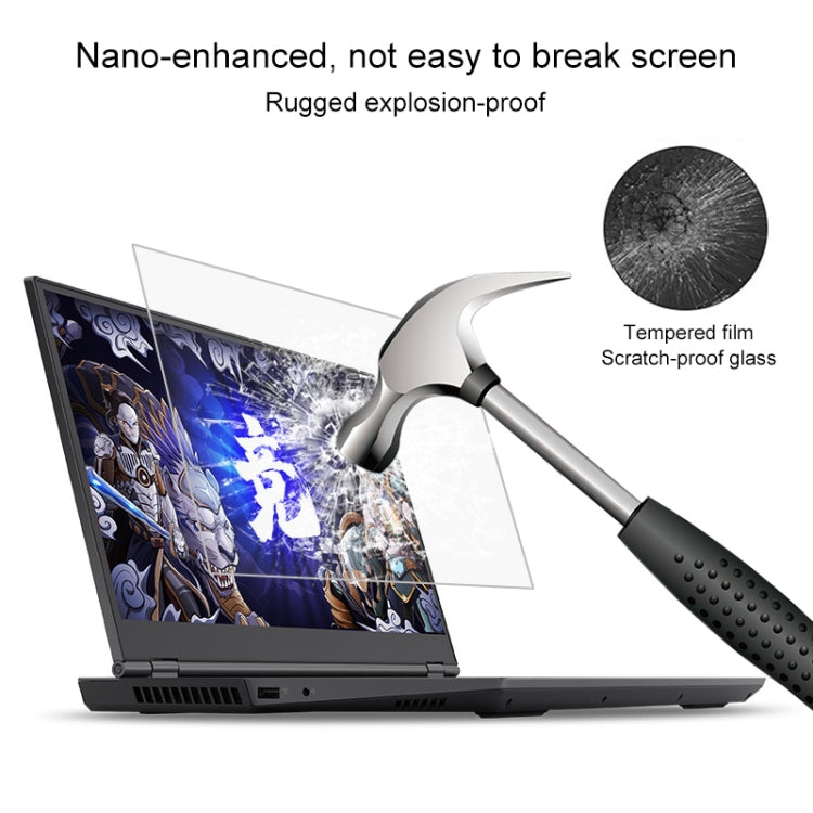 Laptop Screen HD Tempered Glass Protective Film For Lenovo Y7000P 2020 15.6 inch - Computer & Networking by buy2fix | Online Shopping UK | buy2fix