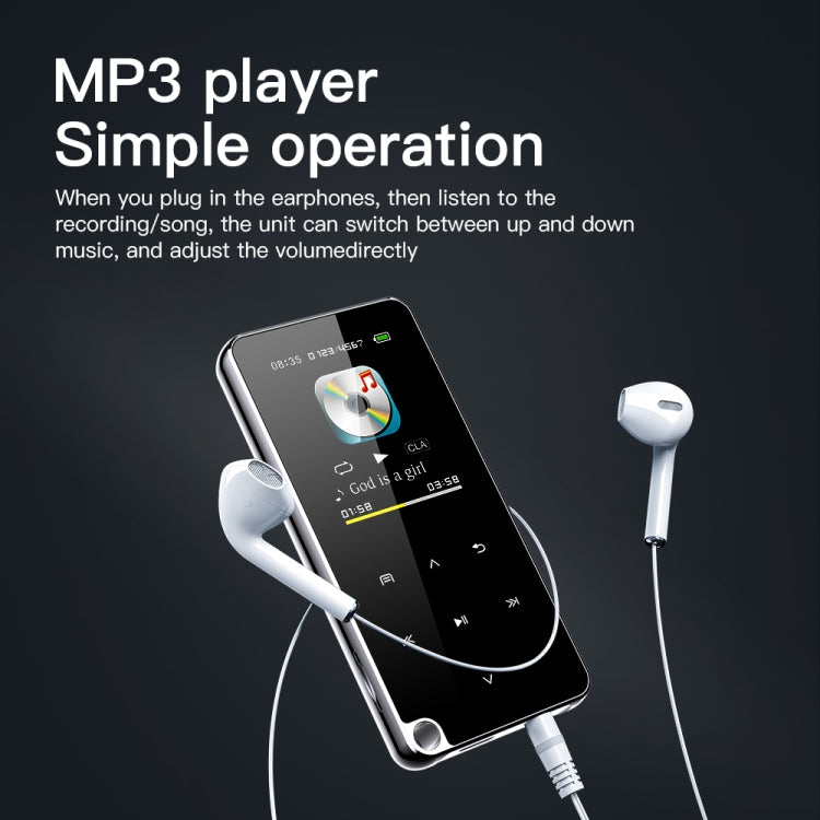 M25 Multifunctional Portable Bluetooth MP3 Player, Capacity:8GB(Black) - Consumer Electronics by buy2fix | Online Shopping UK | buy2fix