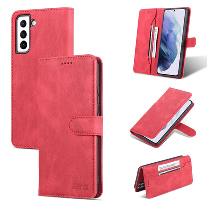 For Samsung Galaxy S22+ 5G AZNS Dream II Skin Feel Horizontal Flip Leather Case(Red) - Galaxy S22+ 5G Cases by AZNS | Online Shopping UK | buy2fix