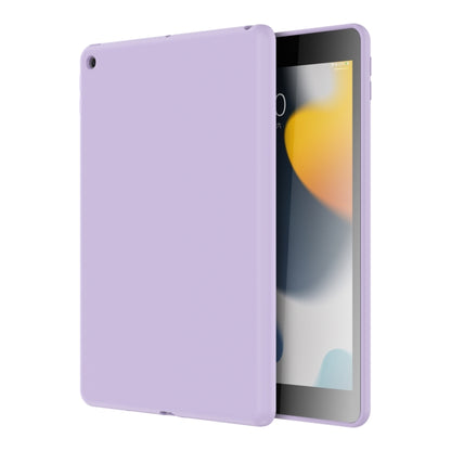 For iPad 10.2 2021 / 2020 / 2019 Mutural Silicone Microfiber Tablet Case(Lavender) - iPad 10.2 Cases by Mutural | Online Shopping UK | buy2fix