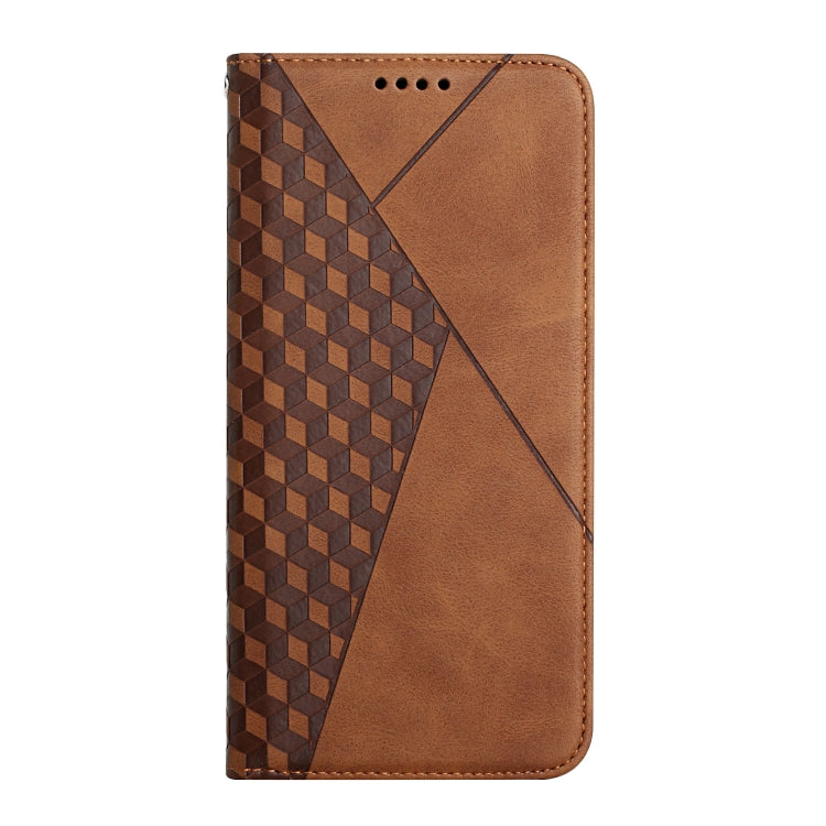 For Motorola Edge 20 Skin Feel Magnetic Leather Phone Case(Brown) - Motorola Cases by buy2fix | Online Shopping UK | buy2fix