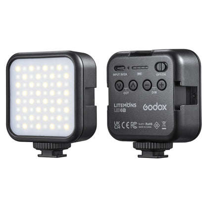 Godox LED-6BI LED Video Shoot Light -  by Godox | Online Shopping UK | buy2fix