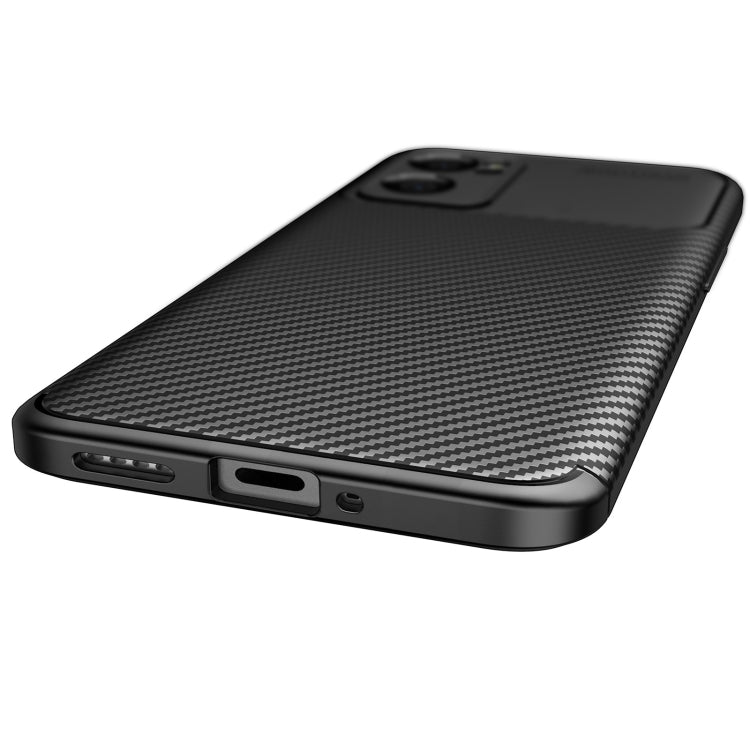 For OnePlus Nord CE 2 5G Carbon Fiber Texture Shockproof TPU Phone Case(Black) - OnePlus Cases by buy2fix | Online Shopping UK | buy2fix