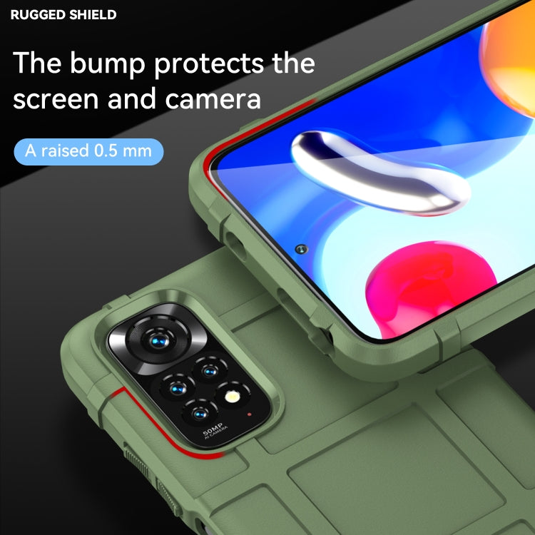 For Xiaomi Redmi Note 11 (Global)/Redmi Note 11S Full Coverage Shockproof TPU Case(Green) - Xiaomi Accessories by buy2fix | Online Shopping UK | buy2fix