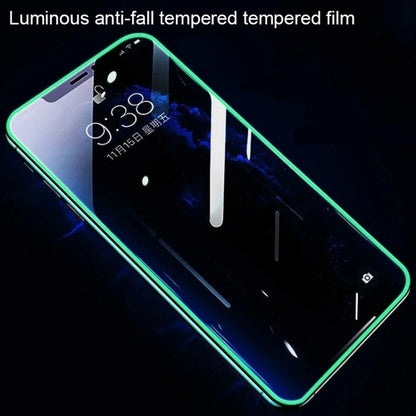 For iPhone 13 / 13 Pro Luminous Shatterproof Airbag Tempered Glass Film - iPhone 13 Tempered Glass by buy2fix | Online Shopping UK | buy2fix