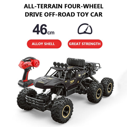 4WD Oversized Alloy Six Wheel Vehicle RC Car(Black) - RC Cars by buy2fix | Online Shopping UK | buy2fix