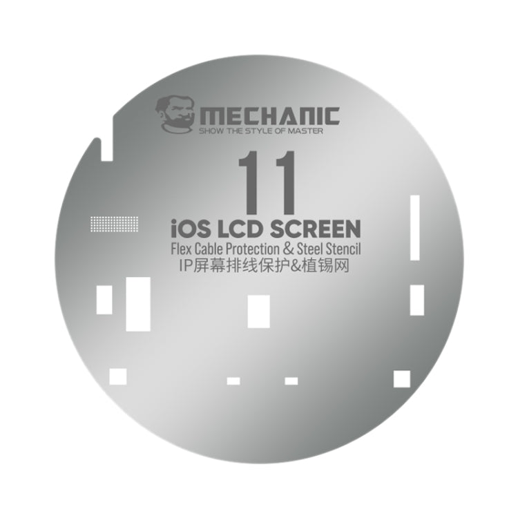 Mechanic UFO LCD Screen Flex Cable Protection and Reballing Planting For iPhone 11 - BGA Stencils by MECHANIC | Online Shopping UK | buy2fix