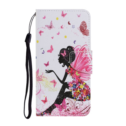 For Xiaomi Redmi 10C Colored Drawing Pattern Flip Leather Case(Dancing Girl) - Xiaomi Cases by buy2fix | Online Shopping UK | buy2fix