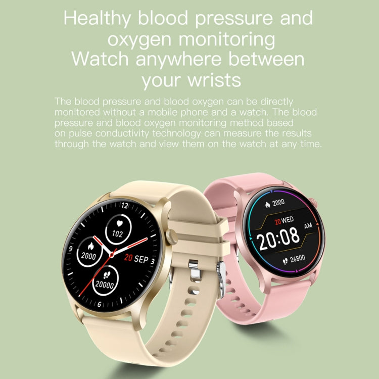 KC08 1.28 inch IPS Screen Smart Wristband, Support Sleep Monitoring/Heart Rate Monitoring(Orange) - Smart Wear by buy2fix | Online Shopping UK | buy2fix