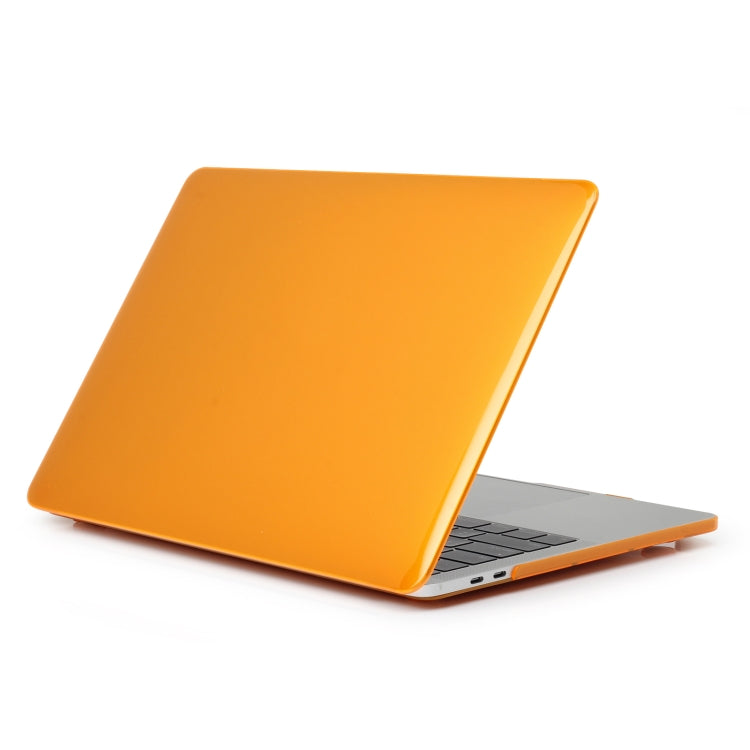 Laptop Crystal Style Protective Case For MacBook Pro 13.3 inch A2338 2022(Orange) - MacBook Pro Cases by buy2fix | Online Shopping UK | buy2fix