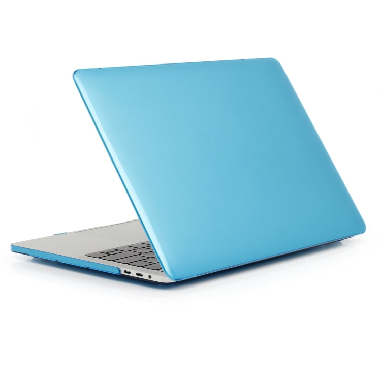 Laptop Crystal Style Protective Case For MacBook Pro 13.3 inch A2338 2022(Water Blue) - MacBook Pro Cases by buy2fix | Online Shopping UK | buy2fix