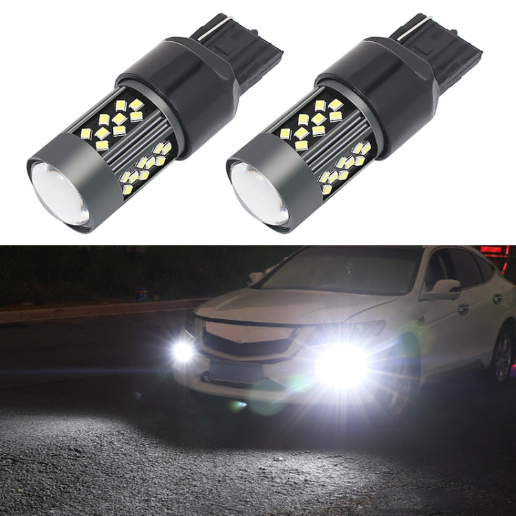 1 Pair 7440 12V 7W Continuous Car LED Fog Light(White Light) - In Car by buy2fix | Online Shopping UK | buy2fix