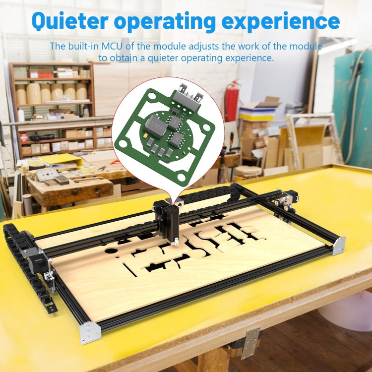 NEJE MASTER 3 MAX Laser Engraver with E30130 Laser Module(EU Plug) - DIY Engraving Machines by NEJE | Online Shopping UK | buy2fix