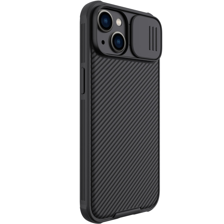 For iPhone 14 NILLKIN CamShield Pro Protective Phone Case(Black) - iPhone 14 Cases by NILLKIN | Online Shopping UK | buy2fix