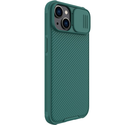 For iPhone 14 NILLKIN CamShield Pro Protective Phone Case(Green) - iPhone 14 Cases by NILLKIN | Online Shopping UK | buy2fix