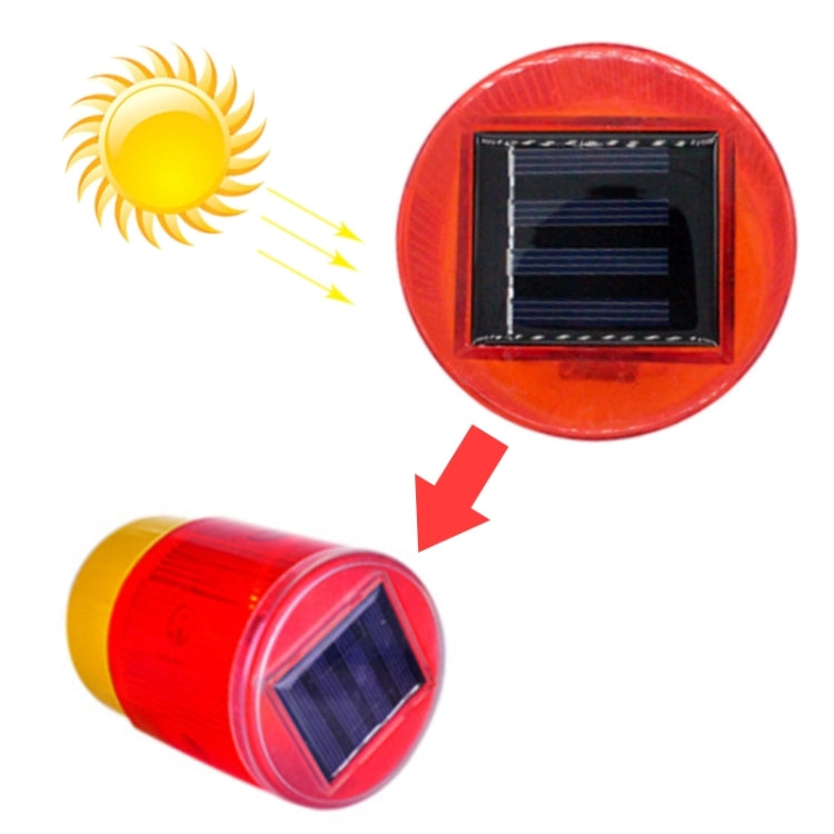 Night Solar Safety Warning Flash Light, Specification:02 Sleeve(Blue) - In Car by buy2fix | Online Shopping UK | buy2fix