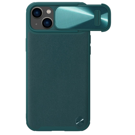 For iPhone 14 NILLKIN PC + TPU Magnetic Phone Case(Green) - iPhone 14 Cases by NILLKIN | Online Shopping UK | buy2fix