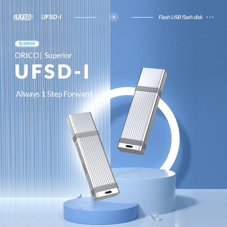 ORICO USB Solid State Flash Drive, Read: 520MB/s, Write: 450MB/s, Memory:1TB, Port:USB-A(Silver) - USB Flash Drives by ORICO | Online Shopping UK | buy2fix