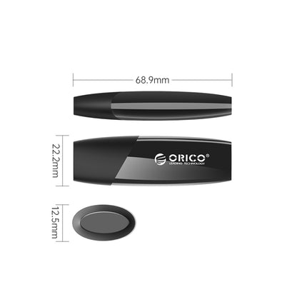 ORICO UFS Flash Drive, Read: 450MB/s, Write: 350MB/s, Memory:128GB, Port:USB-A(Black) - USB Flash Drives by ORICO | Online Shopping UK | buy2fix