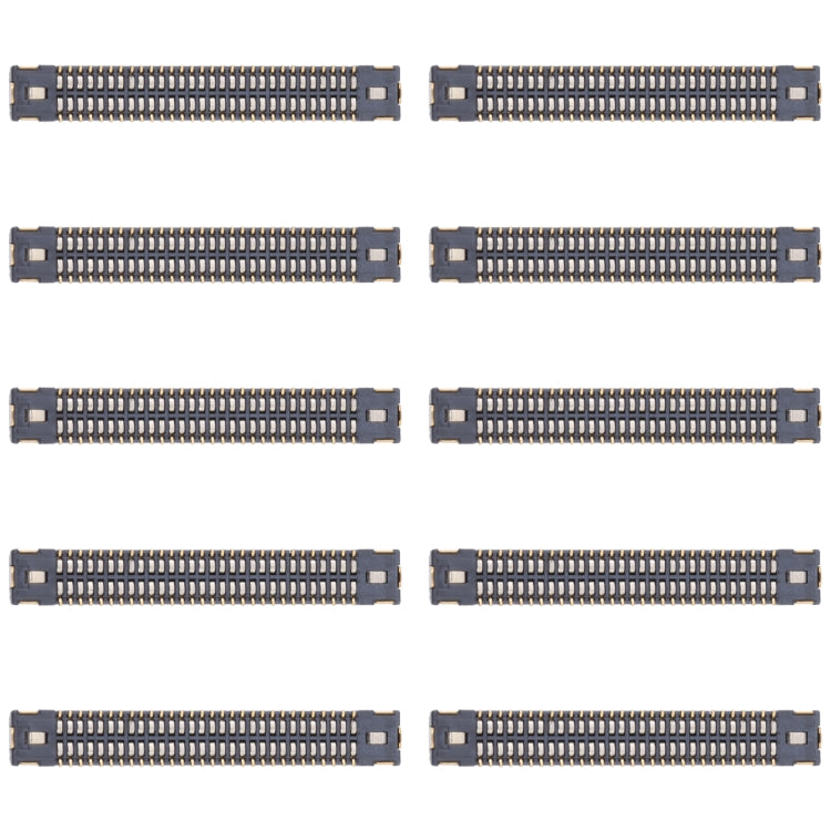 For Xiaomi Mi 11 10pcs LCD Display FPC Connector On Motherboard - Repair & Spare Parts by buy2fix | Online Shopping UK | buy2fix