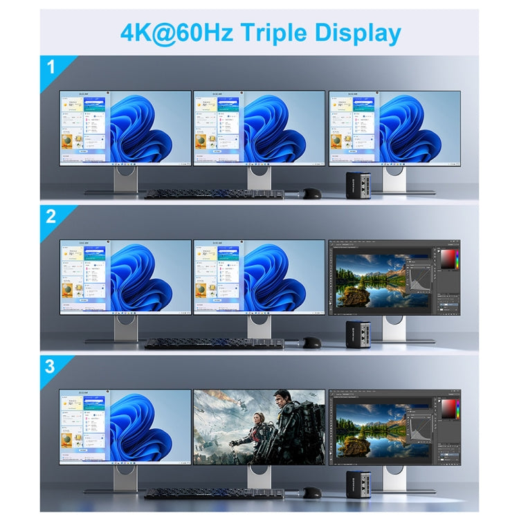 GMK KB7 Windows 11 Pro Mini PC, 16GB+512G, Intel Pentium Silver N6005 Quad Core, Support WiFi & BT(UK Plug) - Windows Mini PCs by GMKtec | Online Shopping UK | buy2fix