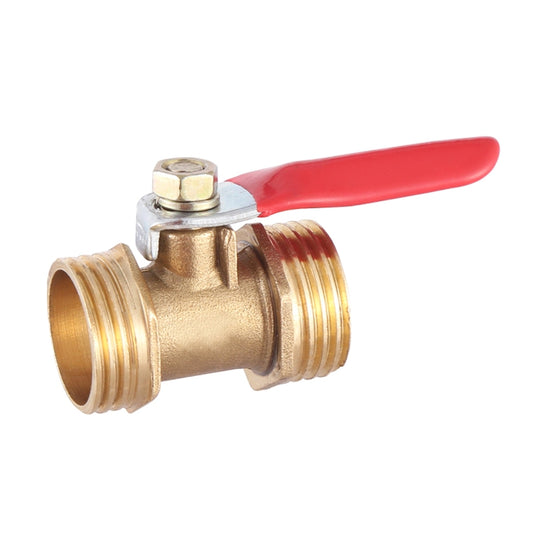 LAIZE Pneumatic Hose Connector Copper Ball Valve, Specification:Double Outside 4 1/2 inch -  by LAIZE | Online Shopping UK | buy2fix