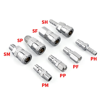 LAIZE SP+PP-30 10pcs C-type Self-lock Air Tube Pneumatic Quick Fitting Connector -  by LAIZE | Online Shopping UK | buy2fix