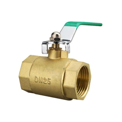 LAIZE Pneumatic Hose Connector Thickened Brass Ball Valve, Size:Double Inside 1 inch G1 -  by LAIZE | Online Shopping UK | buy2fix