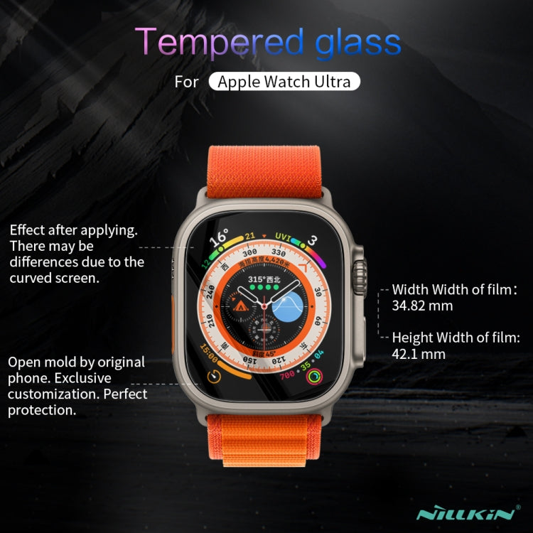 For Apple Watch Ultra 49mm NILLKIN H+Pro 0.2mm 9H Explosion-proof Tempered Glass Film - Others by NILLKIN | Online Shopping UK | buy2fix