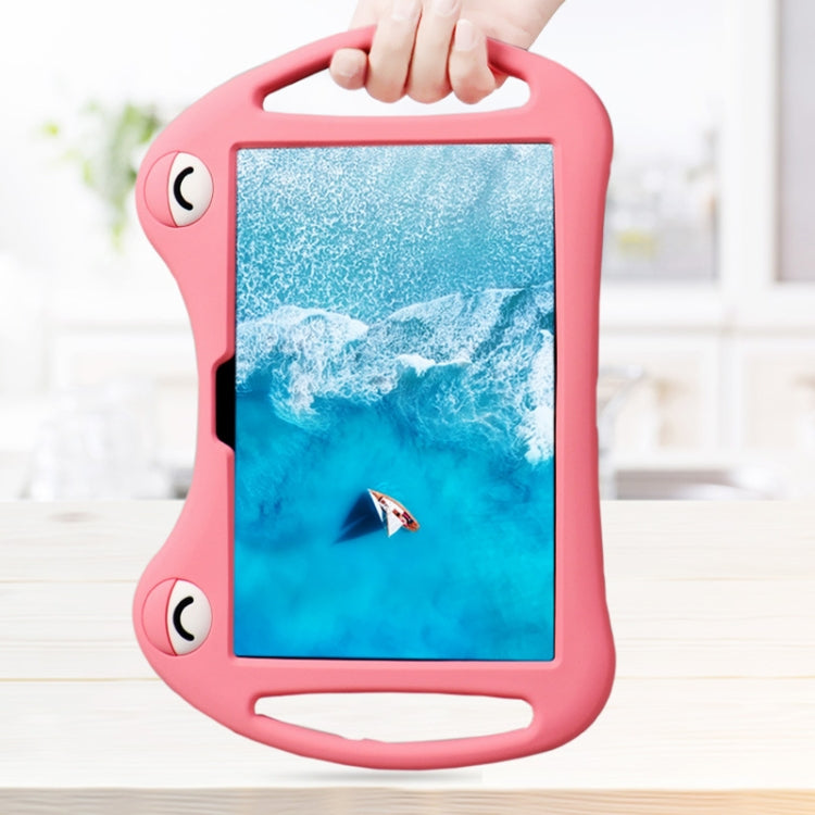 For TCL Tab 10 5G Cartoon Silicone Shockproof Protective Tablet Case with Stand & Pen Slot(Pink) - Others by buy2fix | Online Shopping UK | buy2fix
