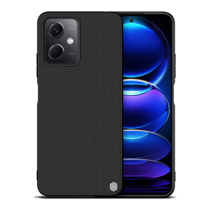 For Xiaomi Redmi Note 12 China NILLKIN Shockproof TPU + PC Textured Phone Case(Black) - Xiaomi Cases by NILLKIN | Online Shopping UK | buy2fix