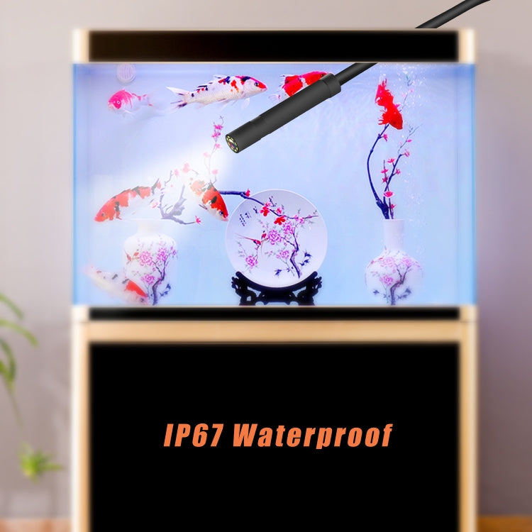 P40 8mm HD Waterproof Portable Integrated Hand-held Vertical Screen Industry Endoscope, Length:10m(Flexible  Wire) - Consumer Electronics by buy2fix | Online Shopping UK | buy2fix