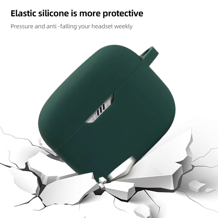 For JBL T230NC TWS Wireless Earphone Silicone Protective Case(Black) - JBL Earphone Case by buy2fix | Online Shopping UK | buy2fix