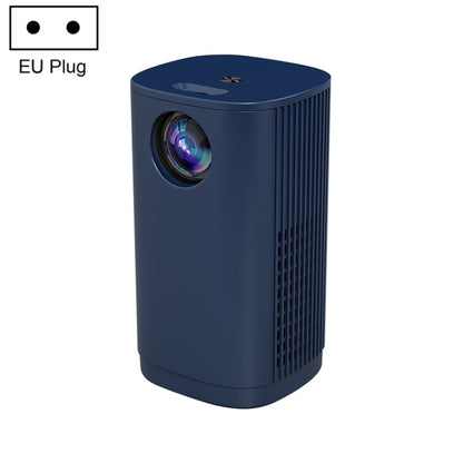 T1 480x360 800 Lumens Portable Mini LED Projector, Specification:EU Plug(Blue) - Consumer Electronics by buy2fix | Online Shopping UK | buy2fix