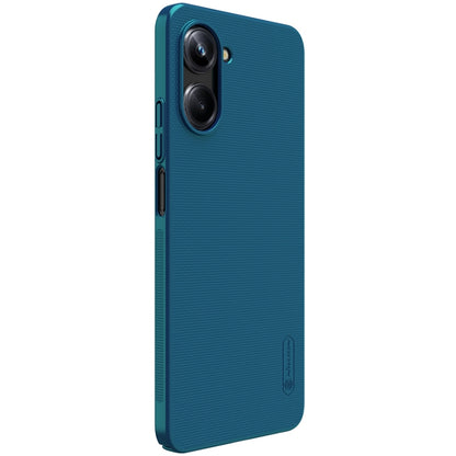 For Realme 10 Pro 5G NILLKIN Frosted PC Phone Case(Blue) - Realme 10 Pro Cases by NILLKIN | Online Shopping UK | buy2fix