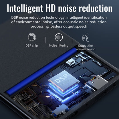 JNN K1 Square HD Noise Canceling Recorder, Capacity:4GB(Black) - Security by JNN | Online Shopping UK | buy2fix