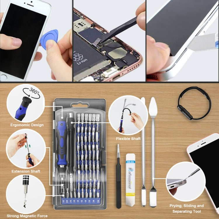 80 in 1 Portable Multifunctional Mini Screwdriver Set - Repair & Spare Parts by buy2fix | Online Shopping UK | buy2fix