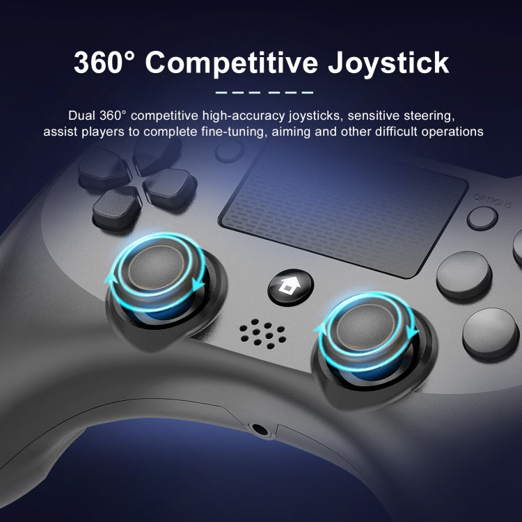 398 Bluetooth 5.0 Wireless Game Controller for PS4 / PC / Android(Black) - Gamepads by buy2fix | Online Shopping UK | buy2fix