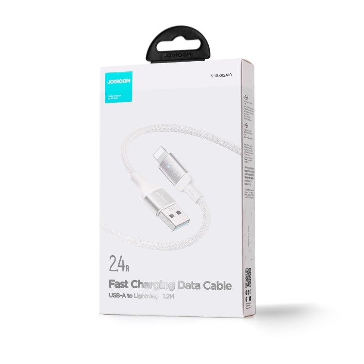 JOYROOM S-UL012A10 Extraordinary Series 2.4A USB-A to 8 Pin Fast Charging Data Cable, Cable Length:2m(White) - Normal Style Cable by JOYROOM | Online Shopping UK | buy2fix