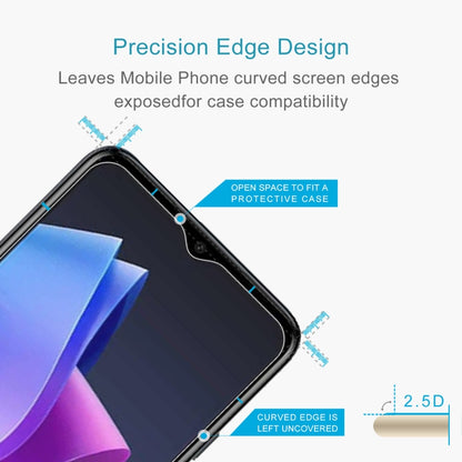 For TECNO Spark Go 2023 50pcs 0.26mm 9H 2.5D Tempered Glass Film - Tecno Tempered Glass by buy2fix | Online Shopping UK | buy2fix