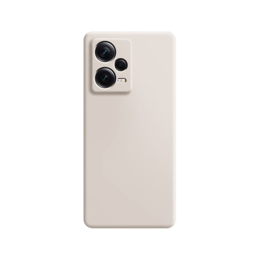 For Xiaomi Redmi Note 12 5G Global Imitation Liquid Silicone Phone Case(White) - Note 12 Cases by buy2fix | Online Shopping UK | buy2fix
