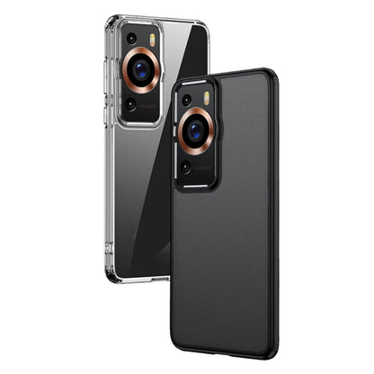 For Huawei P60 Pro Armor Clear TPU Hard PC Phone Case(Clear) - Huawei Cases by buy2fix | Online Shopping UK | buy2fix