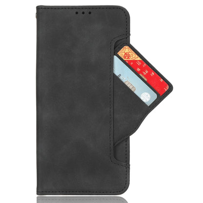 For Honor Magic5 Pro Skin Feel Calf Texture Card Slots Leather Phone Case(Black) - Honor Cases by buy2fix | Online Shopping UK | buy2fix